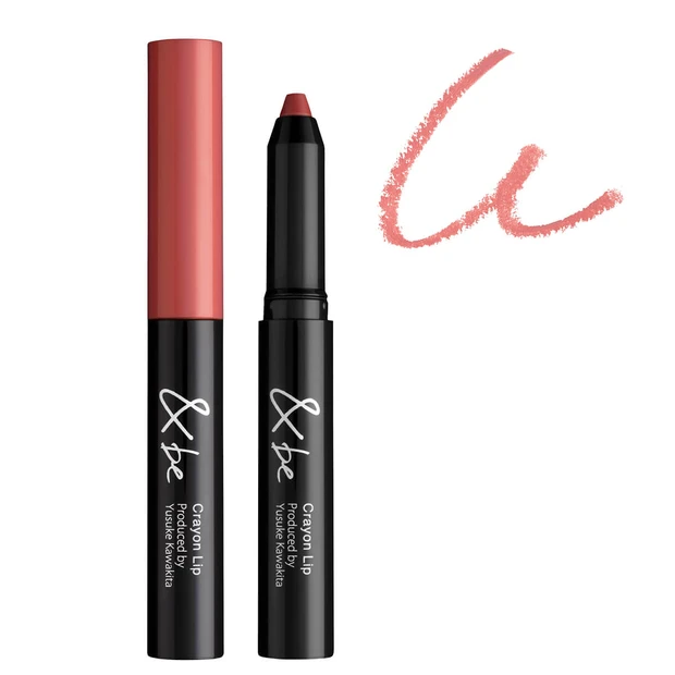 &be（アンドビー）クレヨンリップ ピンクブラウン