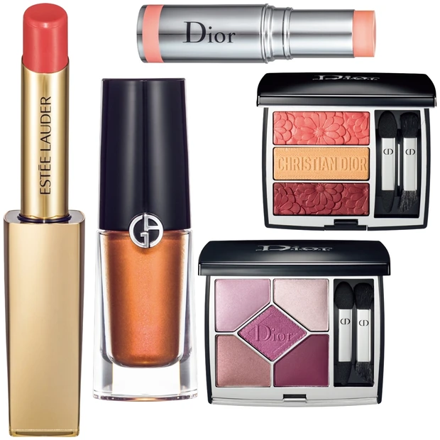 「Dior」のフラワーカラー、「エスティ ローダー」新リップ、「アルマー…