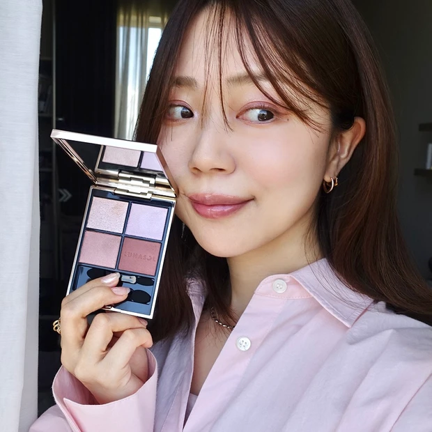 春の店舗限定色　LUNASOL（ルナソル）　アイカラーレーション N EX15 Spring Concertoを使った春メイク紹介