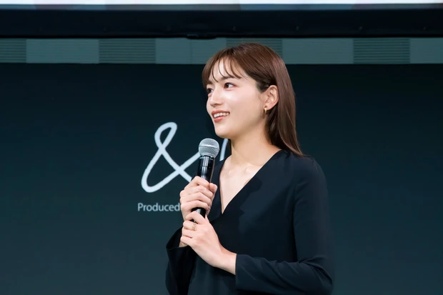 ほぼすっぴん肌を披露! 川口春奈さんが「&be」新CM発表会でトークショー_5