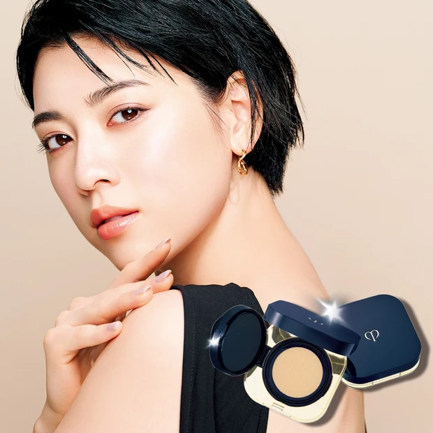 私の肌を輝かせるクレ･ド･ポー ボーテの新クッションファンデ　極薄なのに…