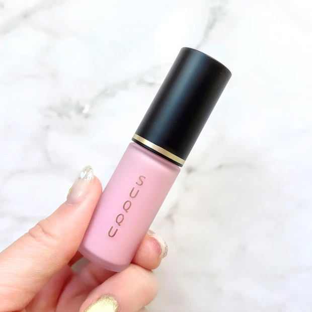 SUQQU コンプレクションフェイスカラー PK-1 ウォームピーチの色味