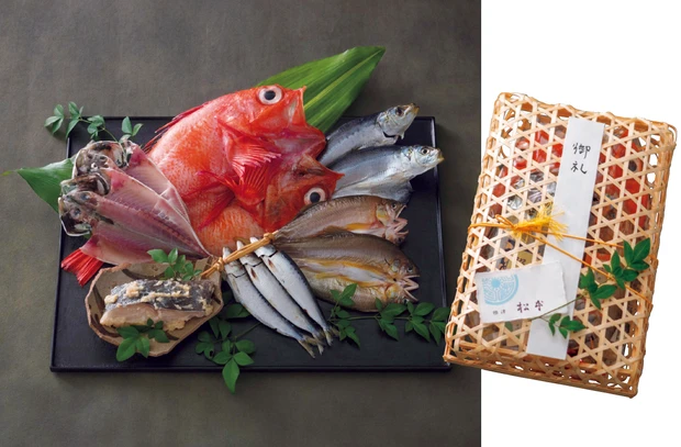 田中みな実 手土産 根津松本の干物や鮮魚