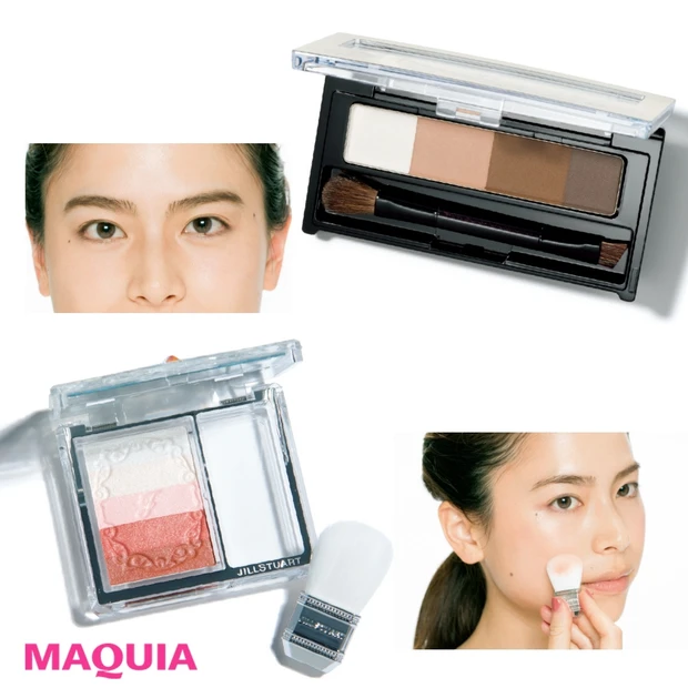 ￥1000のプチプラアイブローで即小顔に！ ポイントメイクでメリハリ顔を…