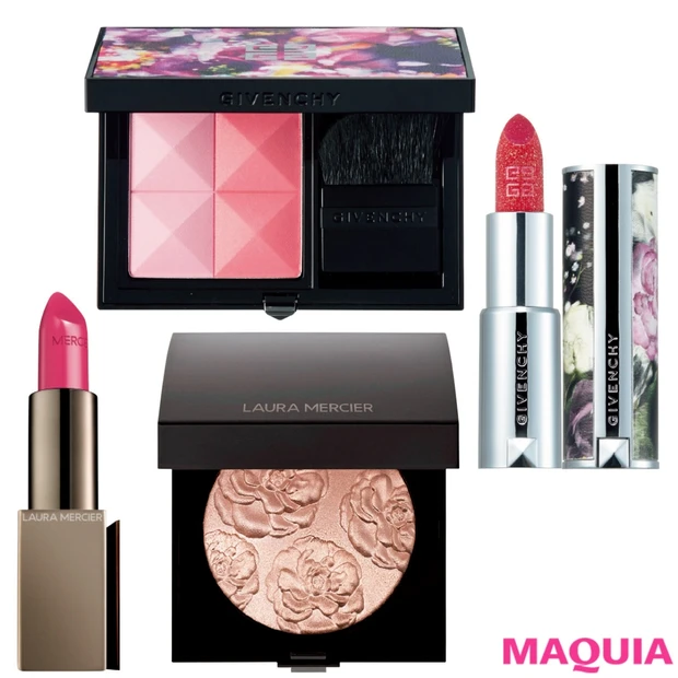 ジバンシイは春花カラー満開! ローラ メルシエはリラックスムード【春新色…