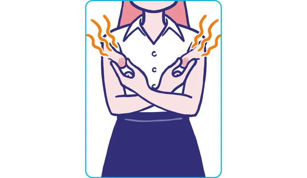 脇汗を止める方法 ツボ押し