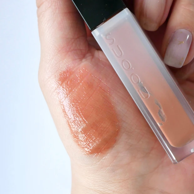 SUQQU(スック)トリートメント ラッピング リップ 02 淡羽色-AWAHANEIRO- スウォッチ