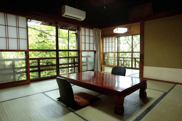 ひとリート 中棚荘　部屋　温泉