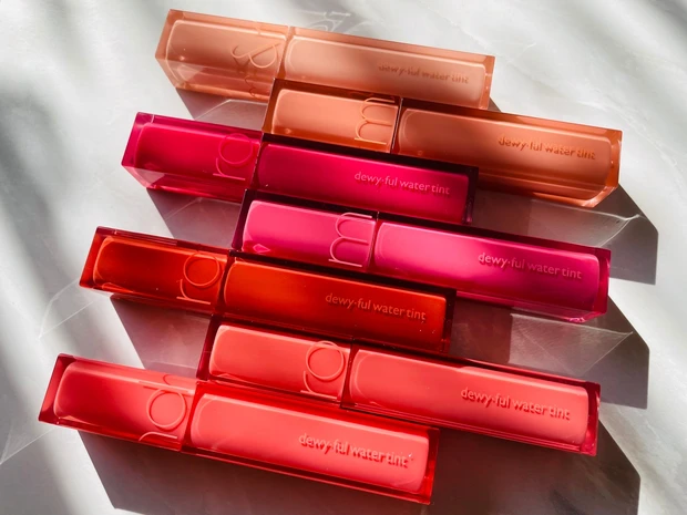 【韓国コスメ／rom&nd】透明感のある発色とツヤ♡︎デュイフルウォーターティント、手持ち7色をレビュー！次回のQoo10メガ割候補に♪_9_1