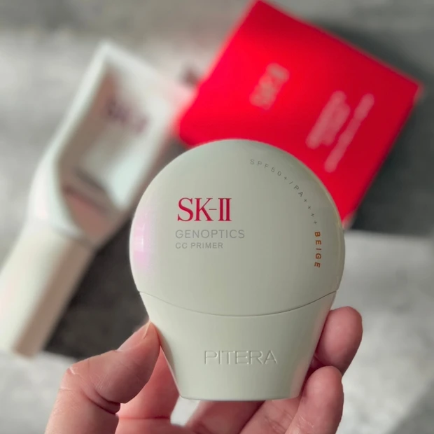 【SK-II大人気CCクリーム】アトモスフィアから進化したSK-II ジェノプティクス CC プライマー!新旧比較レビュー【透明感あふれる毛穴レス肌】