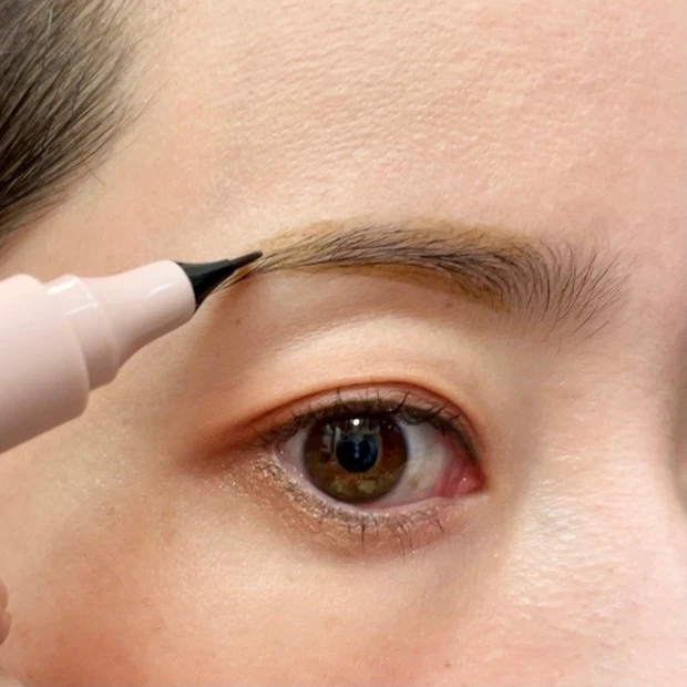 【汗・皮脂に強い眉毛の書き方】眉なし族の救世主！プチプラ フジコ書き足し眉ティントSV〜金曜夜のぶっちゃけ美容#14〜_4_2