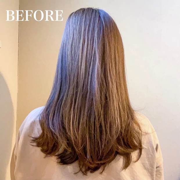 パンテーン 洗い流さないトリートメント ビフォーアフター