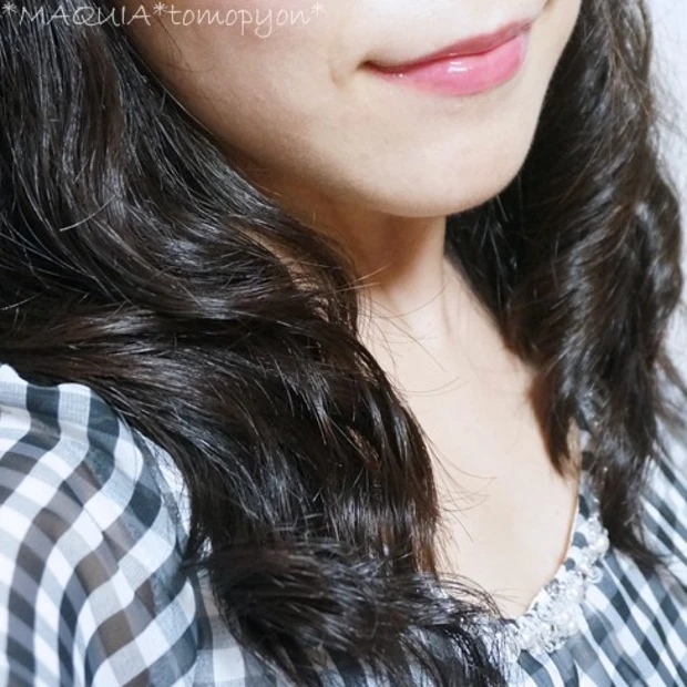 秋の女っぽパーマ★艶×黒髪×弾むようなふんわりパーマ