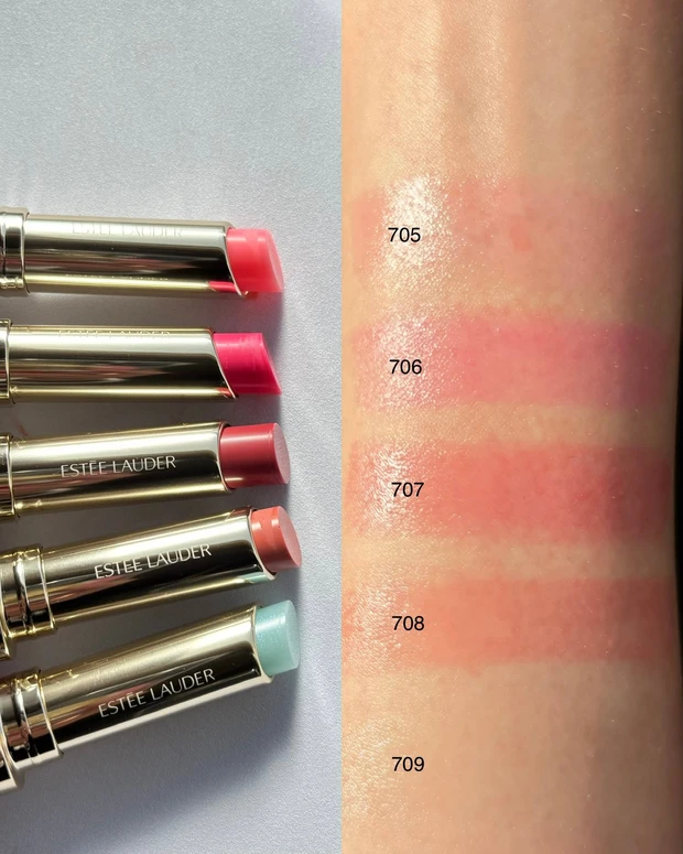 エスティ ローダー フューチャリスト ハイドラプランプ リップ バーム 705~709 スウォッチ