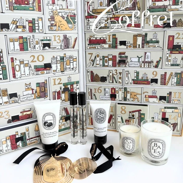 ディプティックのホリデー第一弾はアドベントカレンダー！ 25種のサプライズが楽しめる【クリスマスコフレ2025】