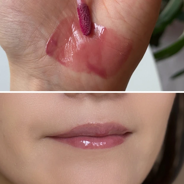 Coralhaze コーラルヘイズ デュードロップティント 204Rare スウォッチ 仕上がり