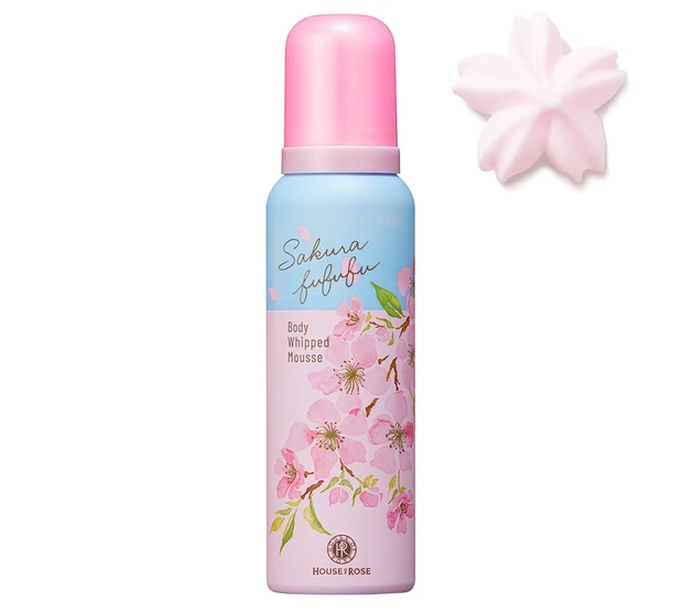 桜コスメ 2026 ハウスオブローゼ　さくらふふふ　ボディホイップムース