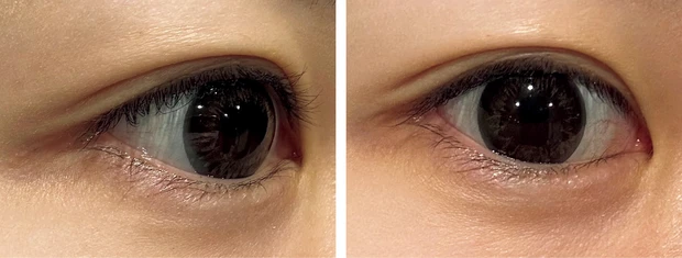 リリミュウ ラッシュキープマスカラの口コミ&レビュー ビフォー