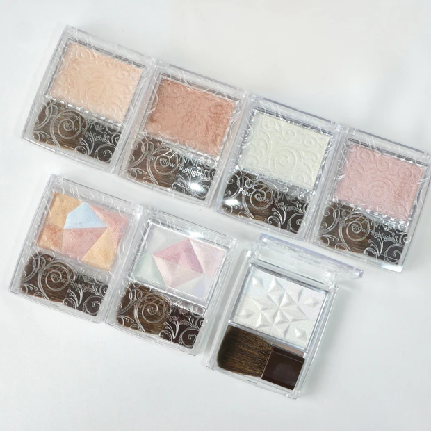 セザンヌ CEZANNE パールグロウハイライト 全色レビュー パーソナルカラー イエベ ブルベ