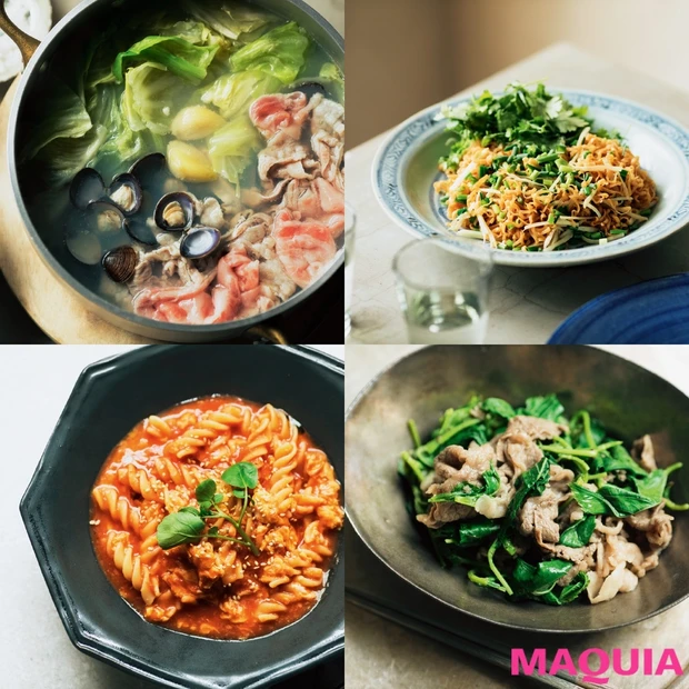 15分以内で作れる! 中野明海さんのクイック美ごはんレシピ4選