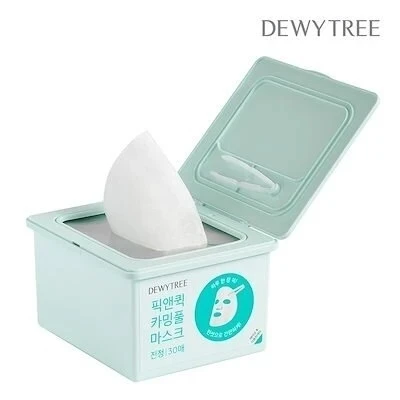 肌悩み別おすすめ韓国シートマスク_デューイーツリー ピック&クイックカーミングフルマスク 30枚入り ¥2760