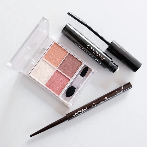 【プチプラコスメ】キャンメイクの人気製品でアイメイク_MAKE UP PLAN③ 縦グラデレッドEYE