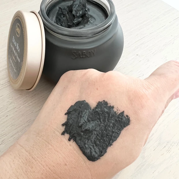 【死海の泥配合】SABON（サボン）漆黒クレイマスクで不要な角質・皮脂までオフ！ザラつきのない輝くようなツヤ肌へ【スペシャルケア】_5_1