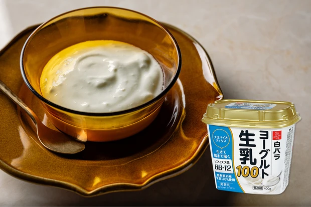 大山 白バラヨーグルト　生乳１００