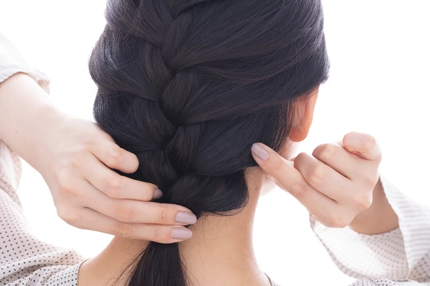 シンプルヘアにはアクセで彩りを!
前髪ありさんのwithマスクヘアアレンジ
_7