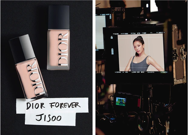 ディオール グローバル アンバサダー ジス　バックステージ　撮影　舞台裏 