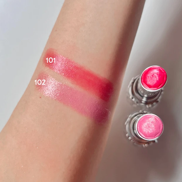 JILLSTUART ジルスチュアート リップブロッサムグロウ 新作コスメ 全色スウォッチ