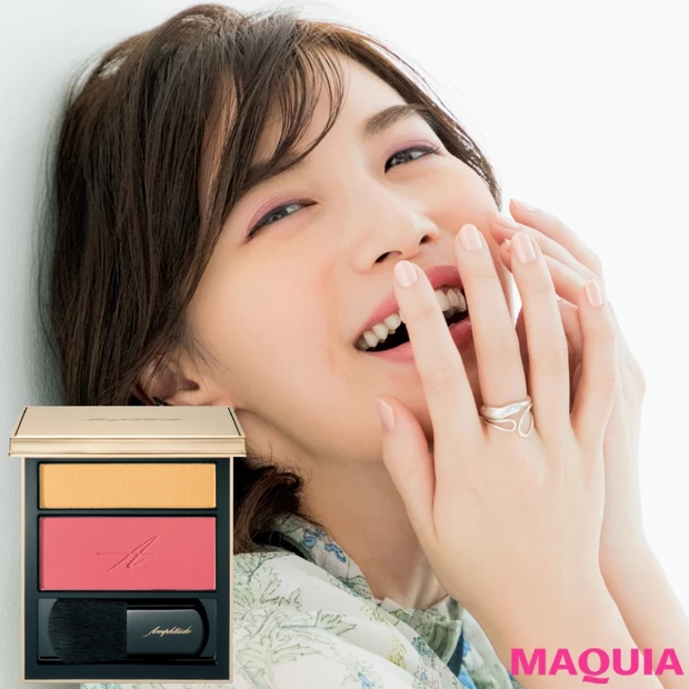 重ねイエローで甘さを引き算! ヘルシーさを狙えるチークメイクはこう作る