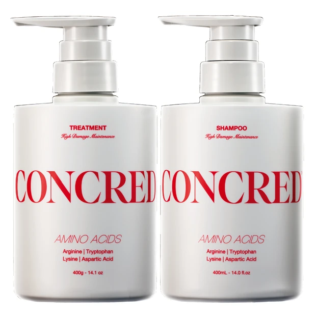 髪の乾燥対策 matsukiyo コンクレッド ハイダメージ メンテナンス シャンプー、同 トリートメント