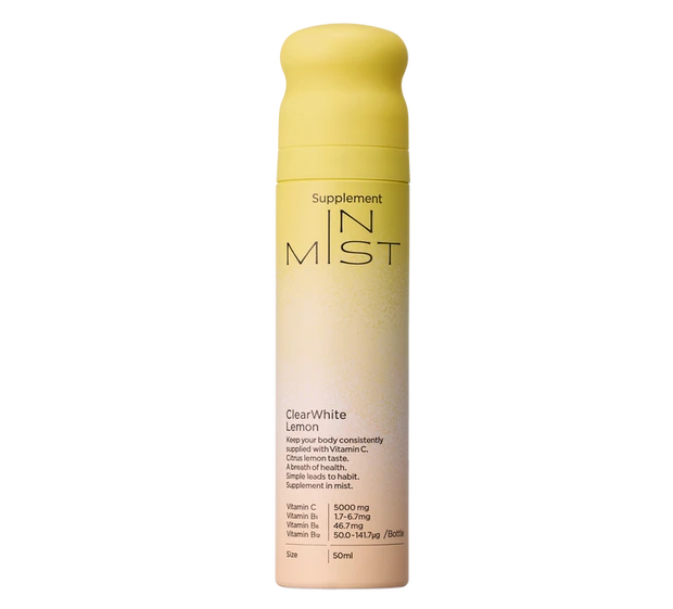 星座・みずがめ座の2026年上半期 運気アップコスメ IN MIST ClearWhite Lemon 50ml ¥1,980／ゼロワンブースター