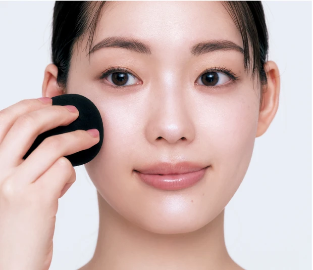 peripera（ペリペラ） シロッピー トック チークの上手な塗り方 スポンジ塗り