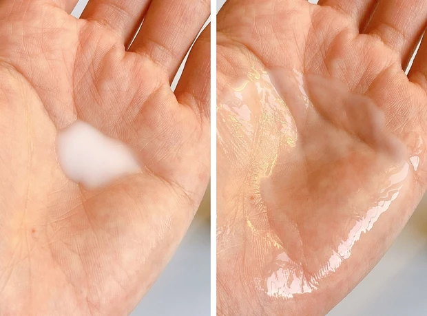 エマルジョンのテクスチャー