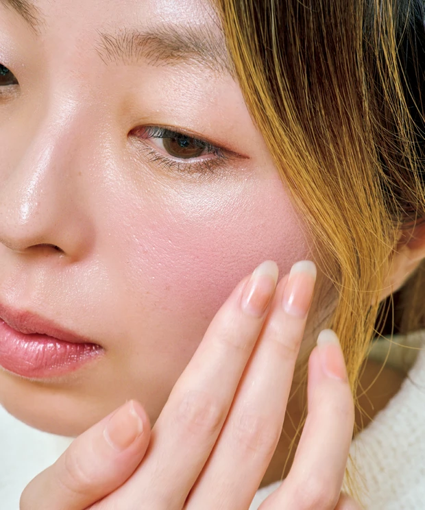 クリスマスコフレ 2025 マキアエディター アナ スイ メイクアップ コレクション 01 チーク