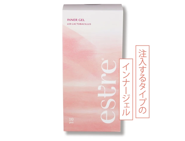 エストール インナージェル ラクトバチルス乳酸菌配合 1.7g×10本入 ￥4950／アドバンスト・メディカル・ケア