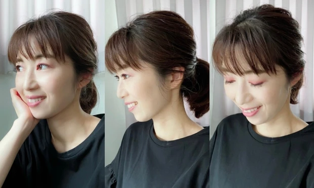 ［ブラック×ピンク］可愛くなりすぎない大人コーデ&夏メイク_2