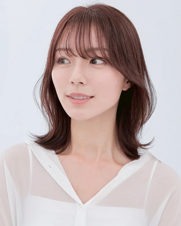 開運ヘア　2026年　髪型　ミディアム　ミディアムヘア　レイヤー　正面　COA　ゆうだい
