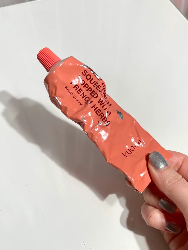 kuoca ハンドクリーム WILD PEACH