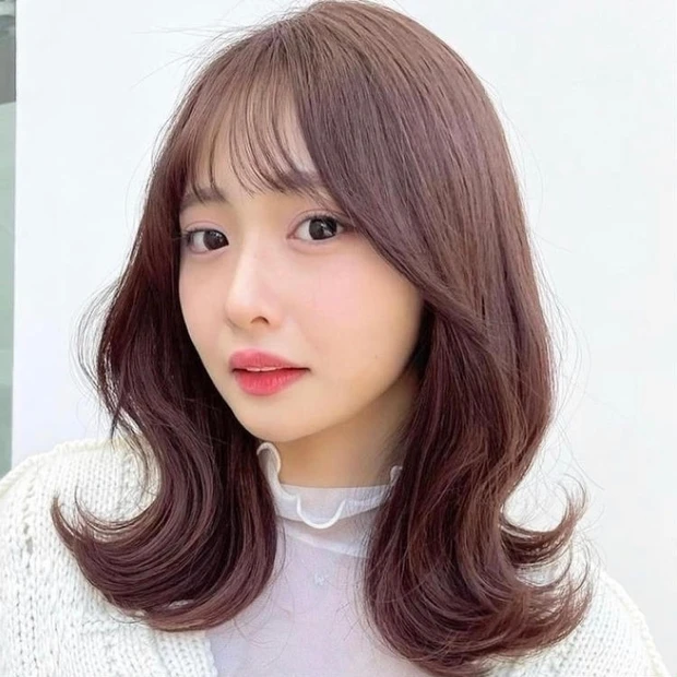 ミディアム ロング ヘアスタイル ヘアカタログ 2022 30代 40代