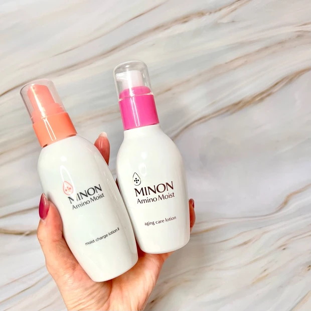 ミノン アミノモイスト モイストチャージローションⅡ　エイジングケアローション　比較レビュー