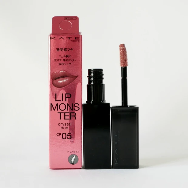 ケイト リップモンスター クリスタルポッド CP05 幽光ローズ（モーヴレッド系）