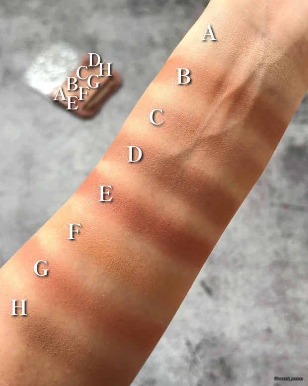 CANMAKE キャンメイク プティパレットアイズ 全色レビュー プチプラコスメ