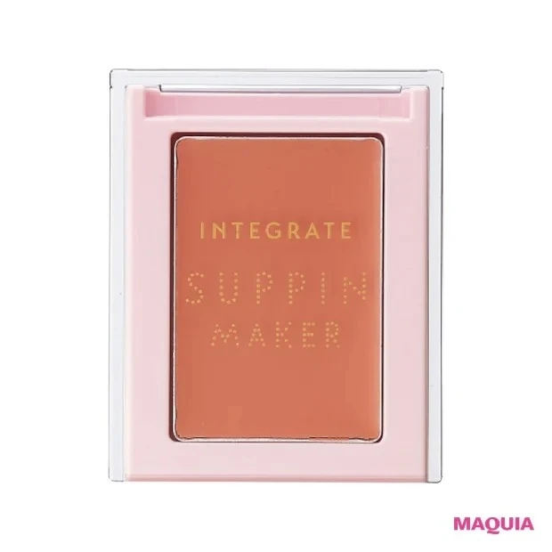 プチプラコスメグランプリ【チーク部門ランキング】2位　インテグレート すっぴんメイカー  チーク&リップ BE321