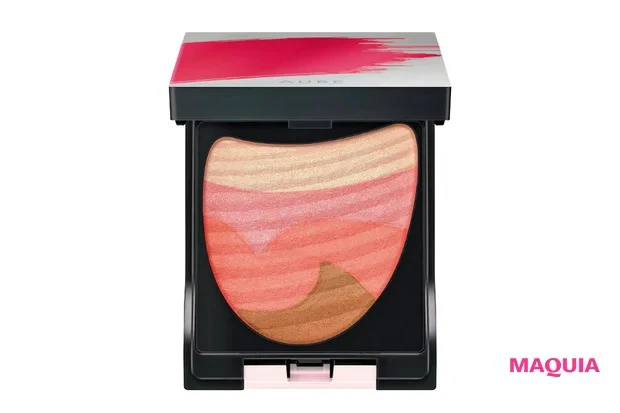 最新！ 有村架純さんのメイクを徹底解剖_使用コスメ&メイクHOW TO_チーク_オーブ ブラシひと塗りチーク 02 ￥4290／花王