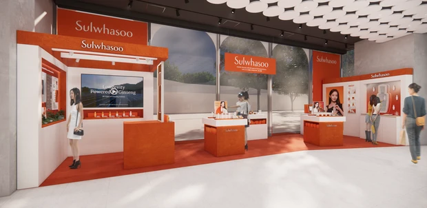 韓国　ソルファス　アモーレパシフィック　ソルファスポップアップ　@cosme Tokyo