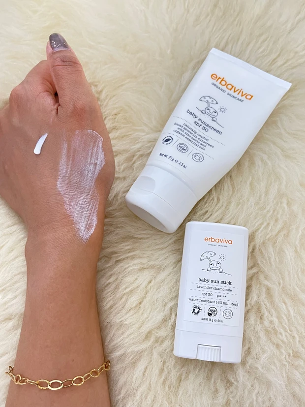 erbaviva　エルバビーバ　ベビーサンスクリーン　ベビー日焼け止め　日焼け対策　赤ちゃん用