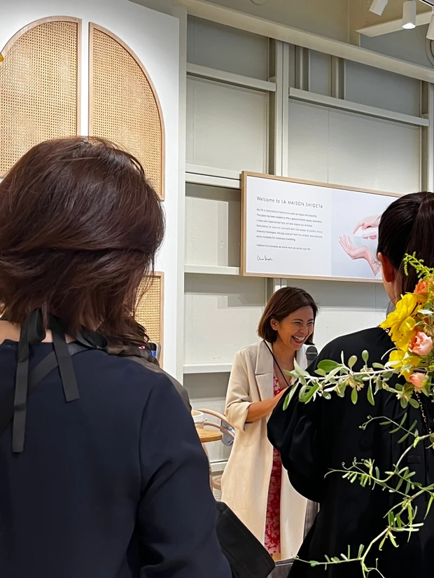 SHIGETA シゲタ　チコシゲタ　オーガニック　サロン　オイル　ハンドクリーム　バスソルト　表参道カフェ　表参道モーニング　ニューオープン　ブリージング　トリートメント　